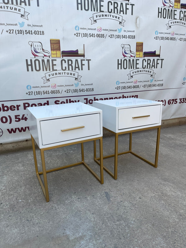 1 Drawer Pedestals With Solid Handle