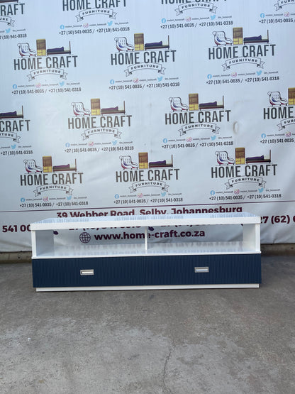 Orie 2 Drawer Tv Stand With Lines Design