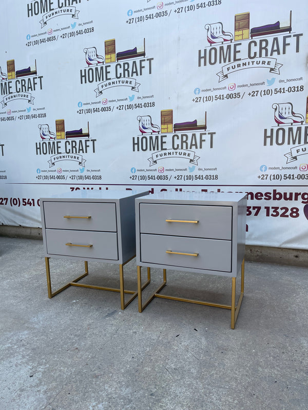 Annie - 2 Drawer Pedestals x 2