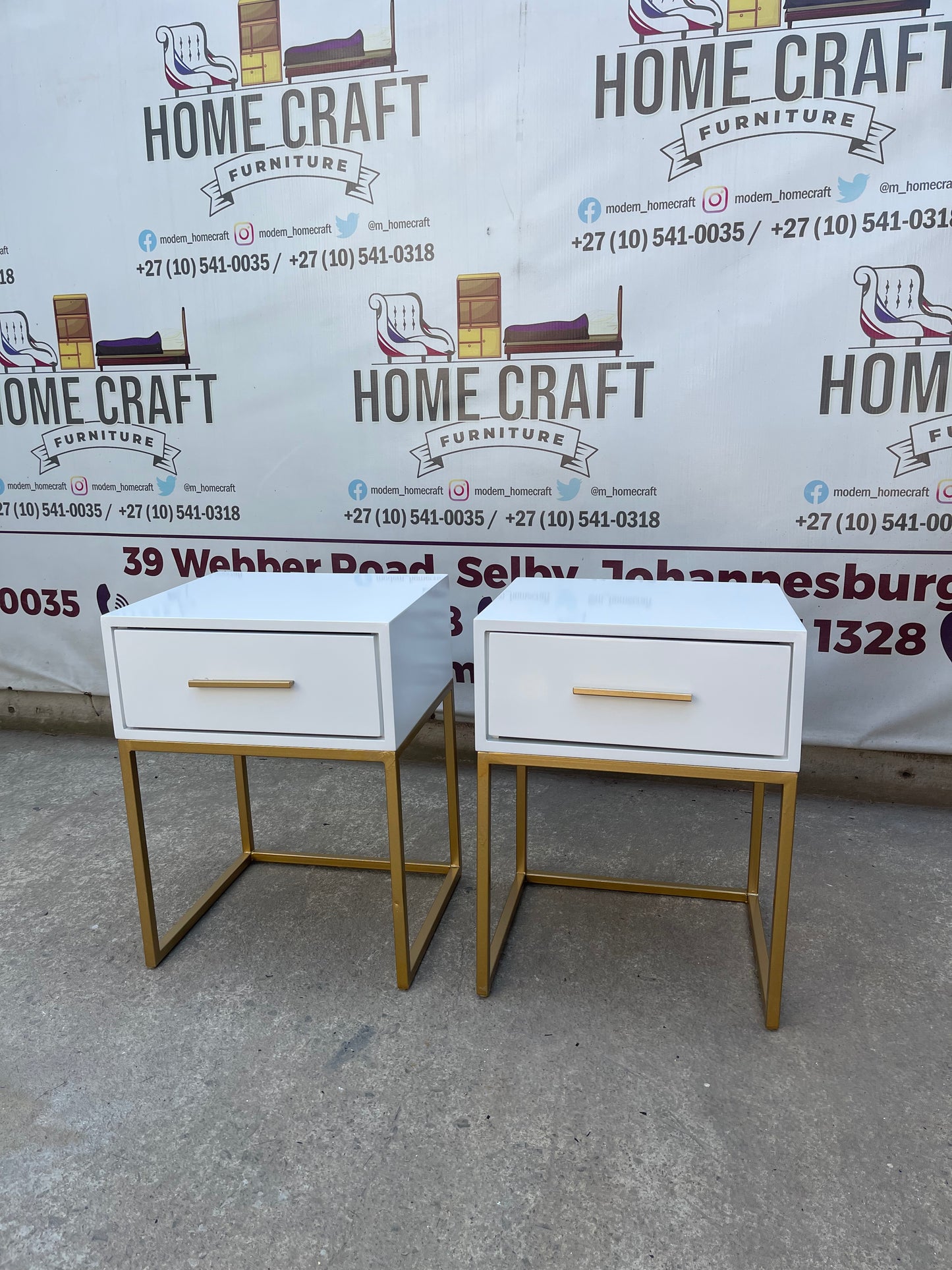 1 Drawer Pedestals With Solid Handle