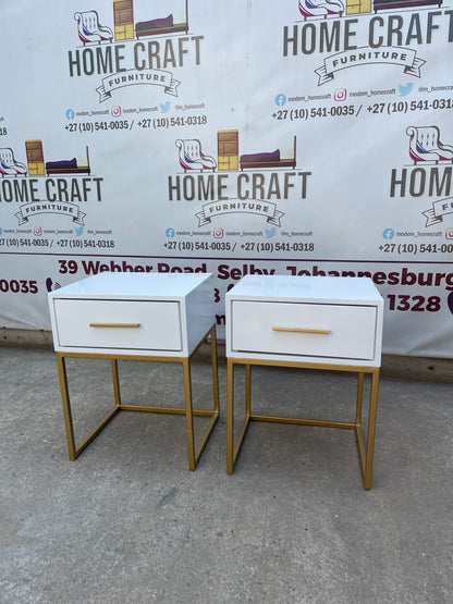 1 Drawer Pedestals With Solid Handle