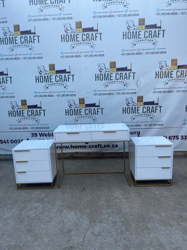 Sofia - 3 Drawer Pedestals & 2 Drawer Dresser