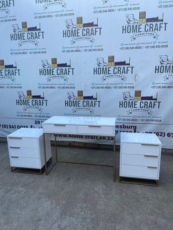 Sofia - 3 Drawer Pedestals & 2 Drawer Dresser