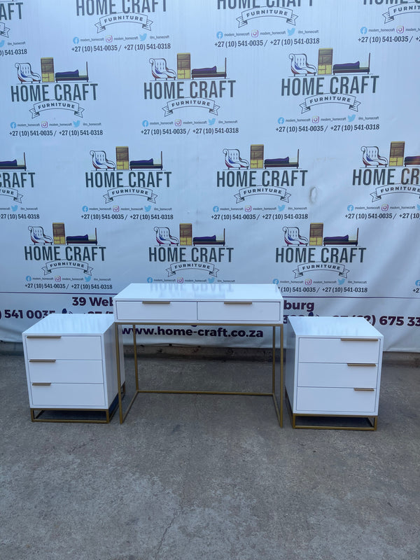 Sofia - 3 Drawer Pedestals & 2 Drawer Dresser