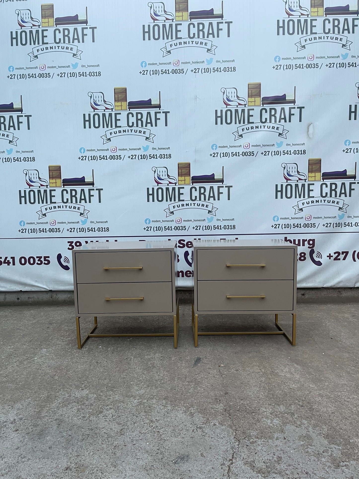 Abongile - 2 Drawer Pedestals x 2