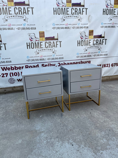 Annie - 2 Drawer Pedestals x 2