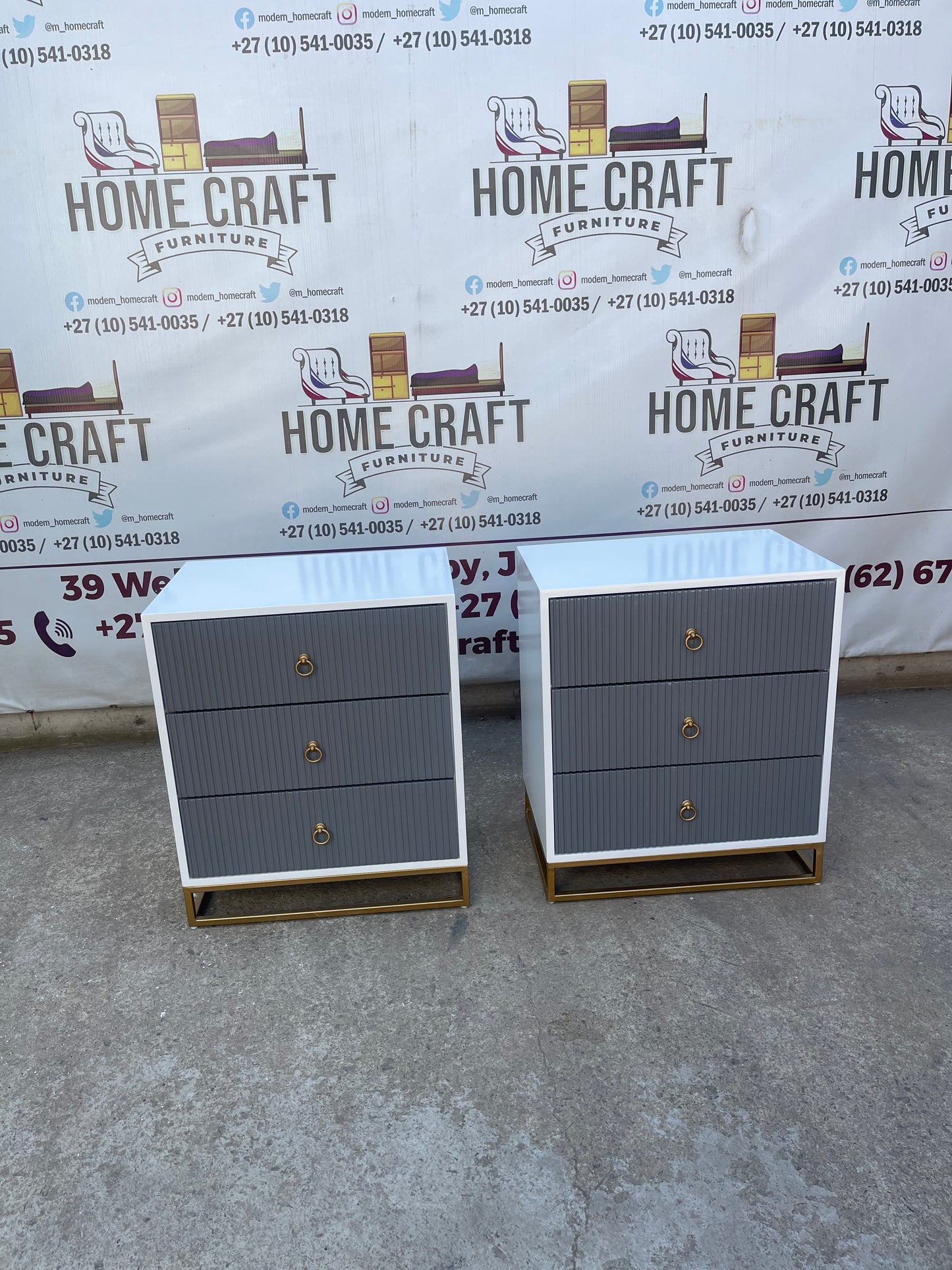 3 Drawer Pedestals