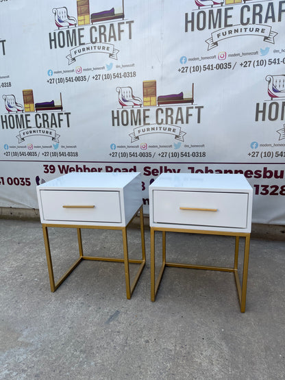 1 Drawer Pedestals With Solid Handle