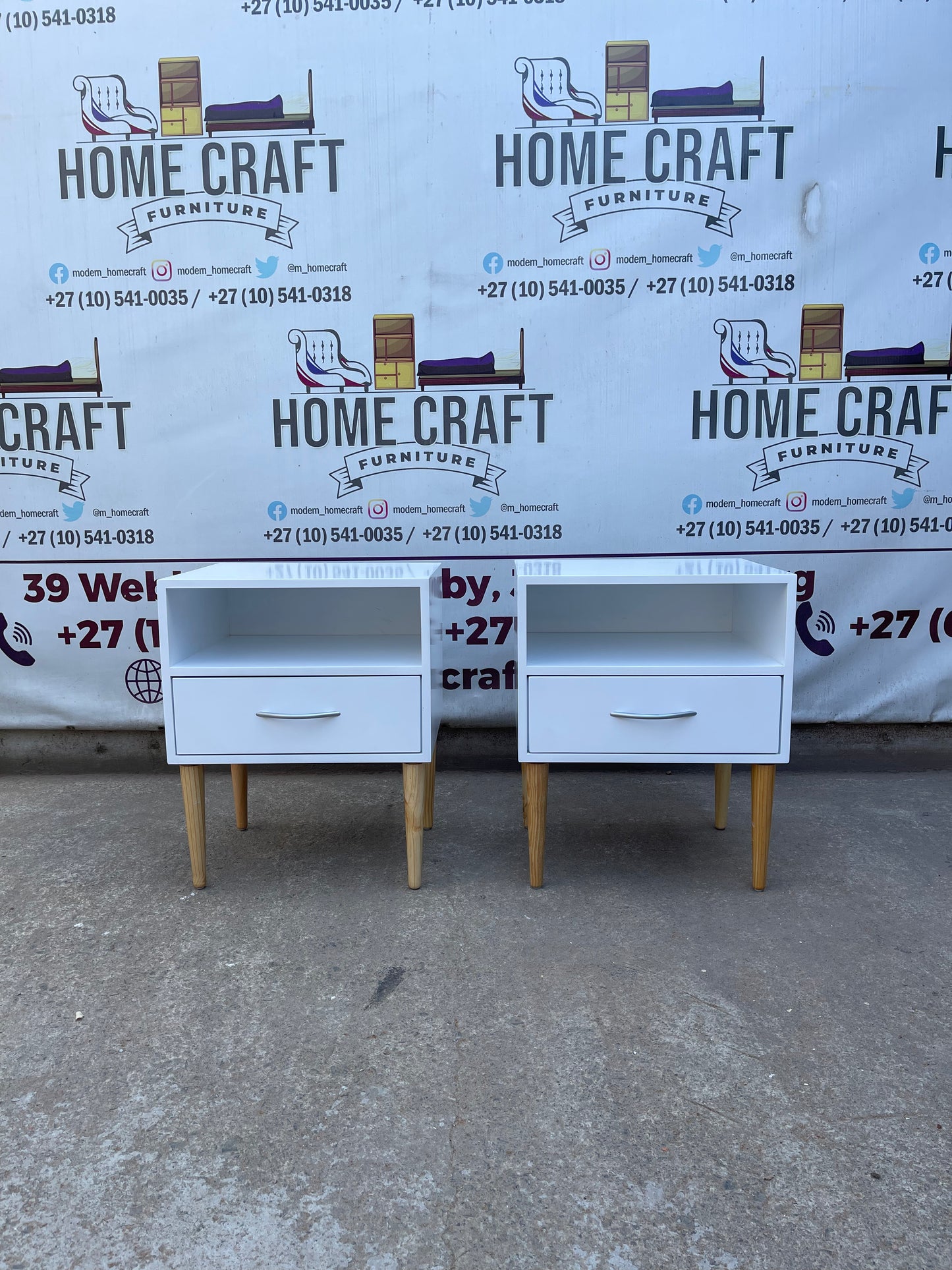 1 Drawer & 1 Shelf Pedestals