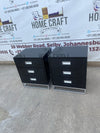3 Drawer Pedestals With Centre Hole Handles