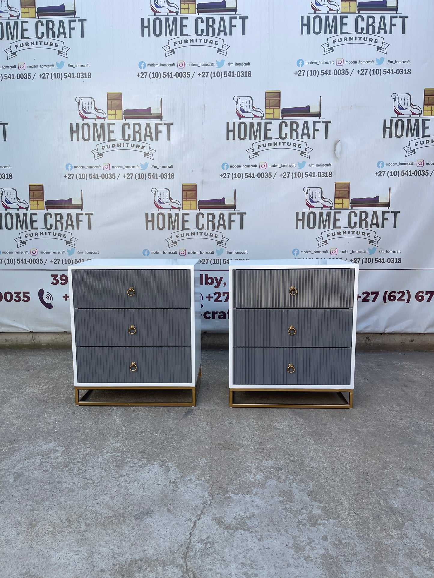 3 Drawer Pedestals