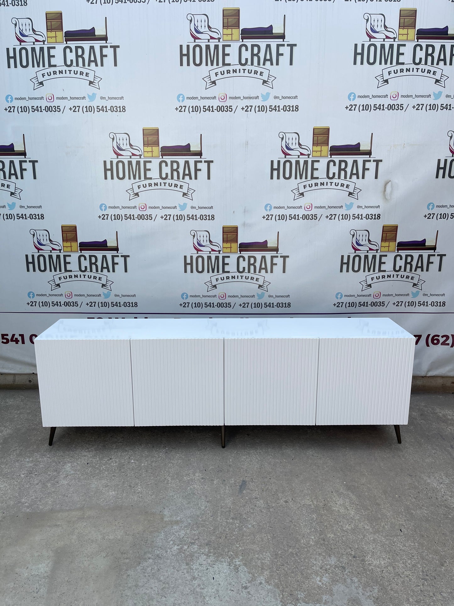 4 Door Tv Stand With Doors