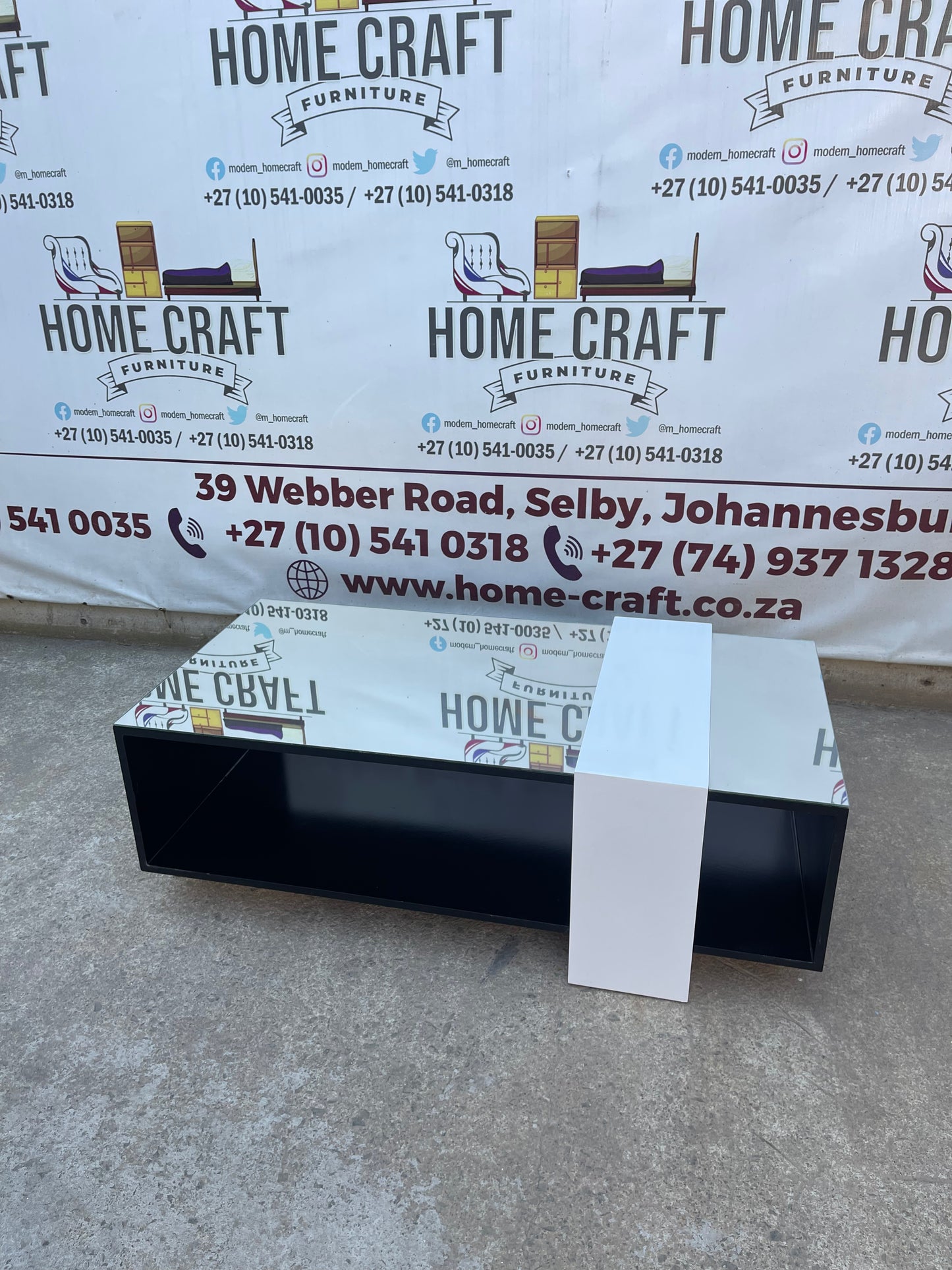 Mirror Top Coffee Table