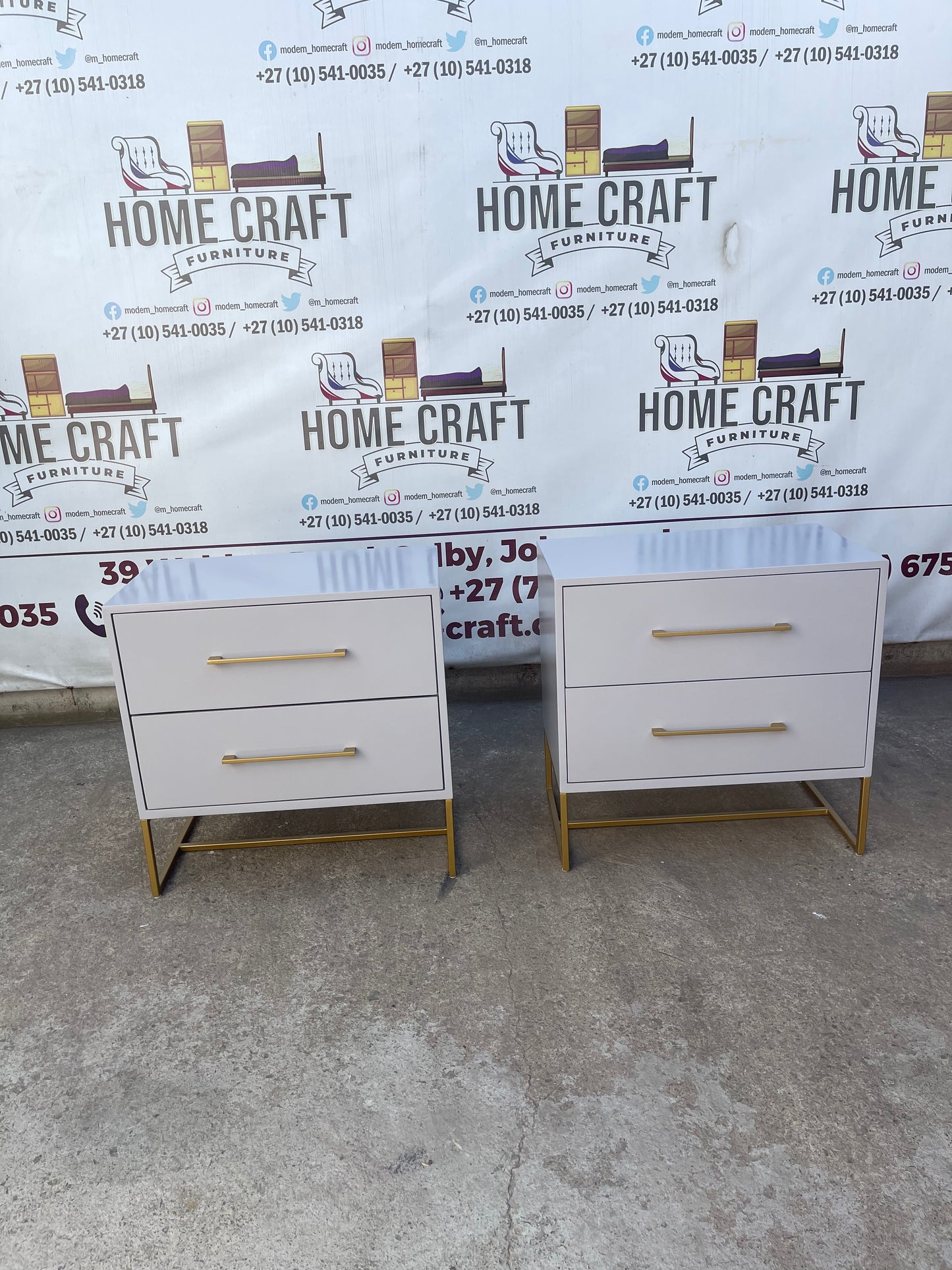 Lisa - 2 Drawer Pedestals x 2