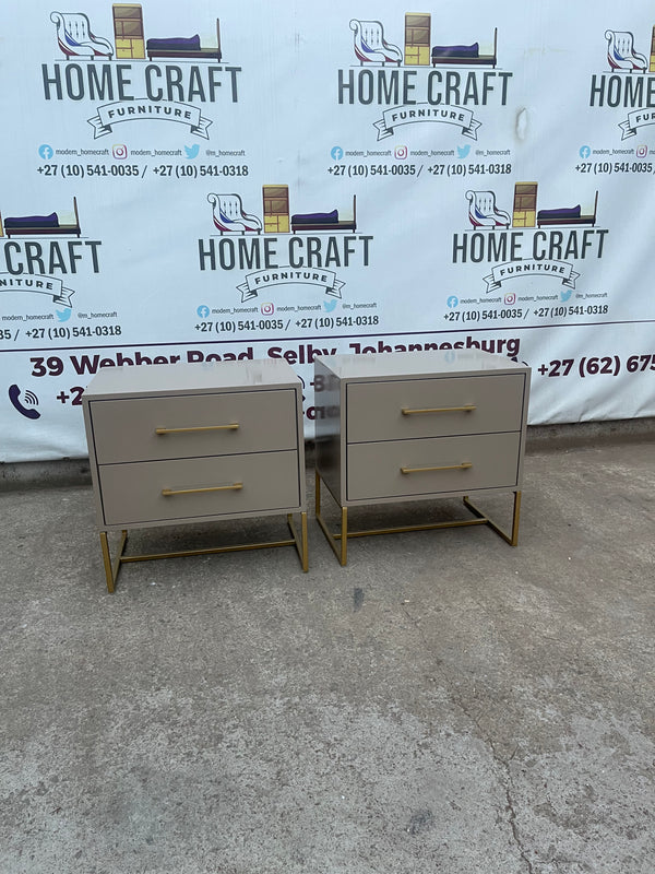 Abongile - 2 Drawer Pedestals x 2