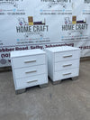 Lesego 3 Drawer Pedestals With Solid Handles