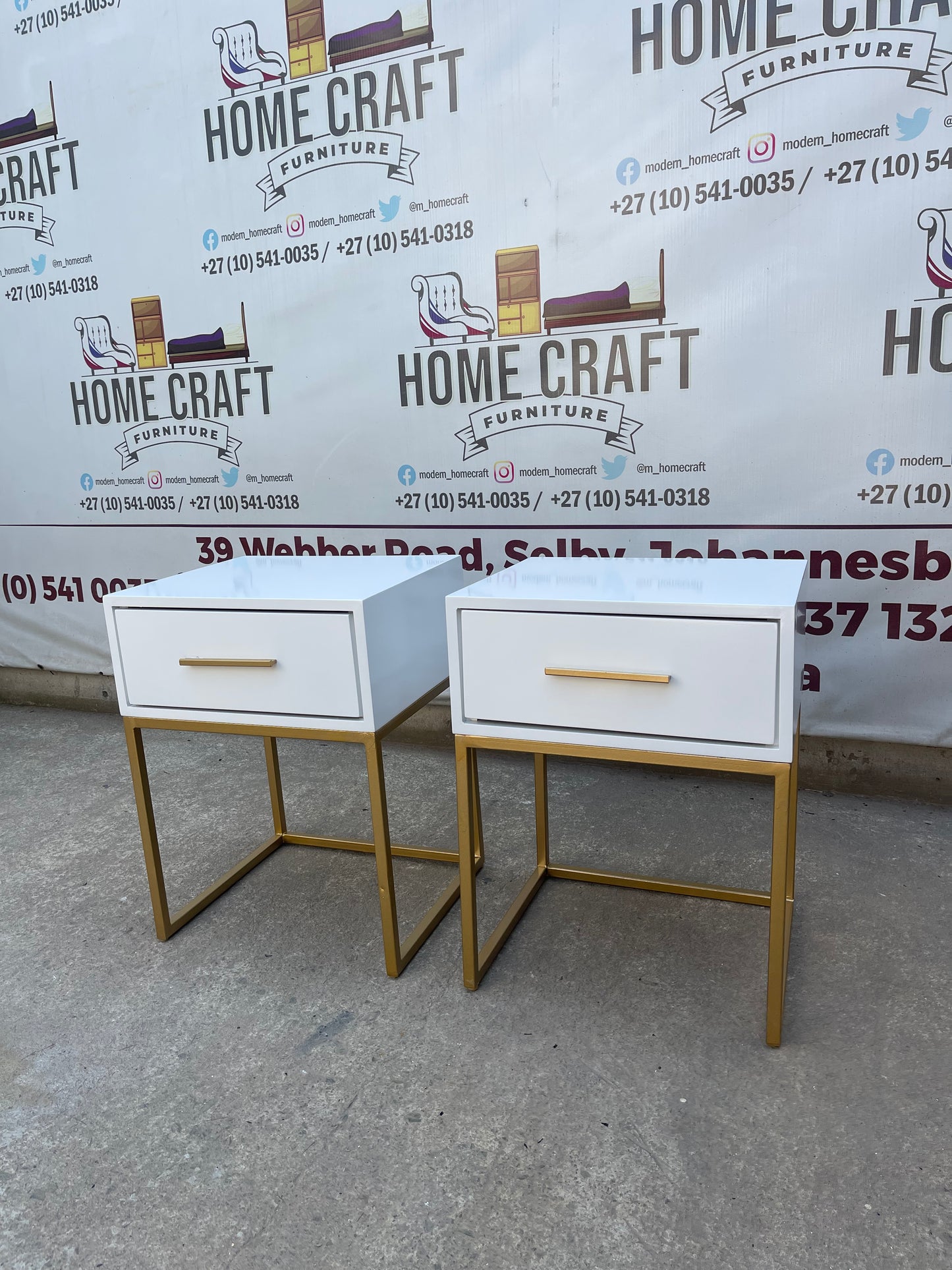 1 Drawer Pedestals With Solid Handle