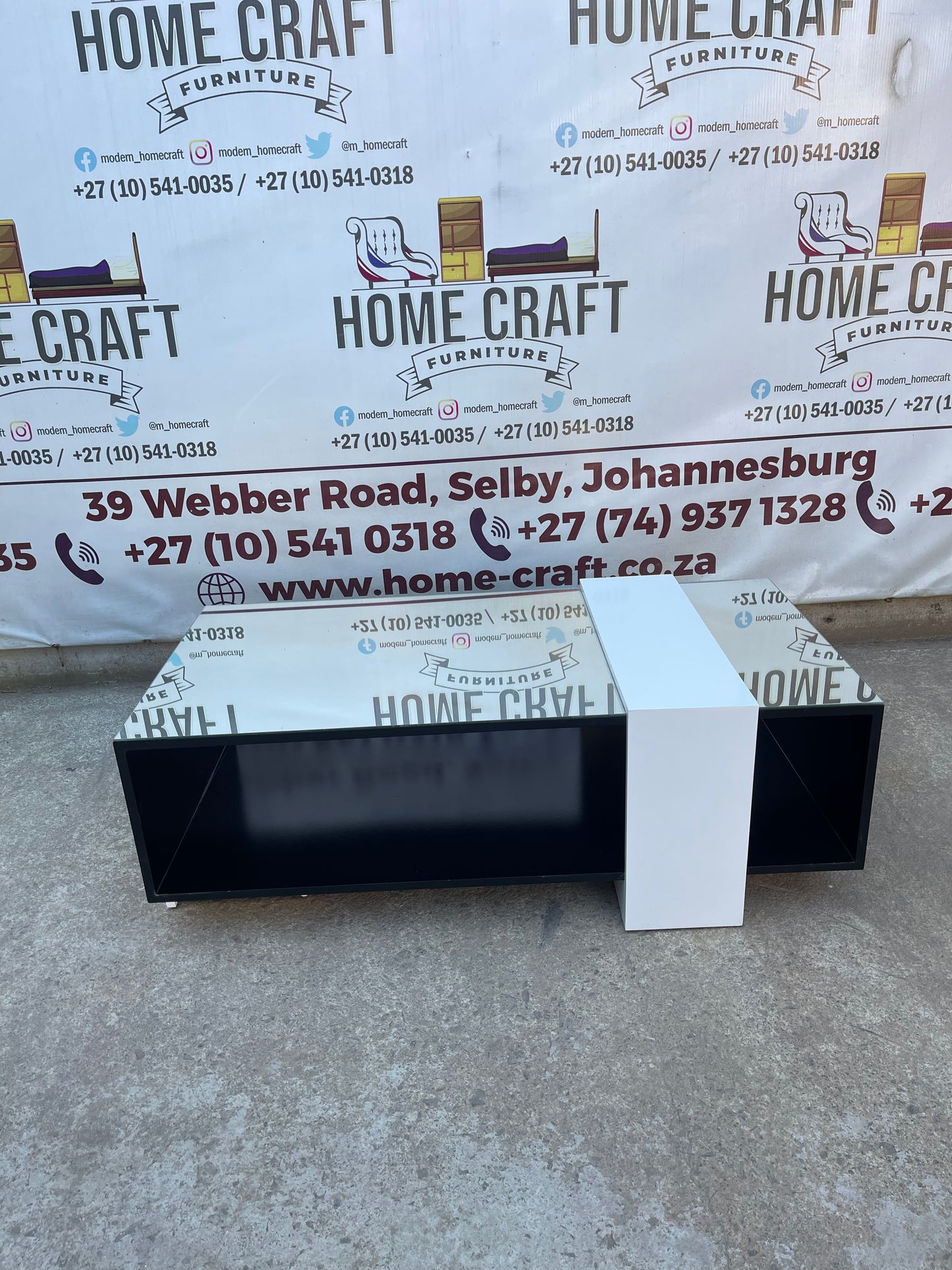 Mirror Top Coffee Table