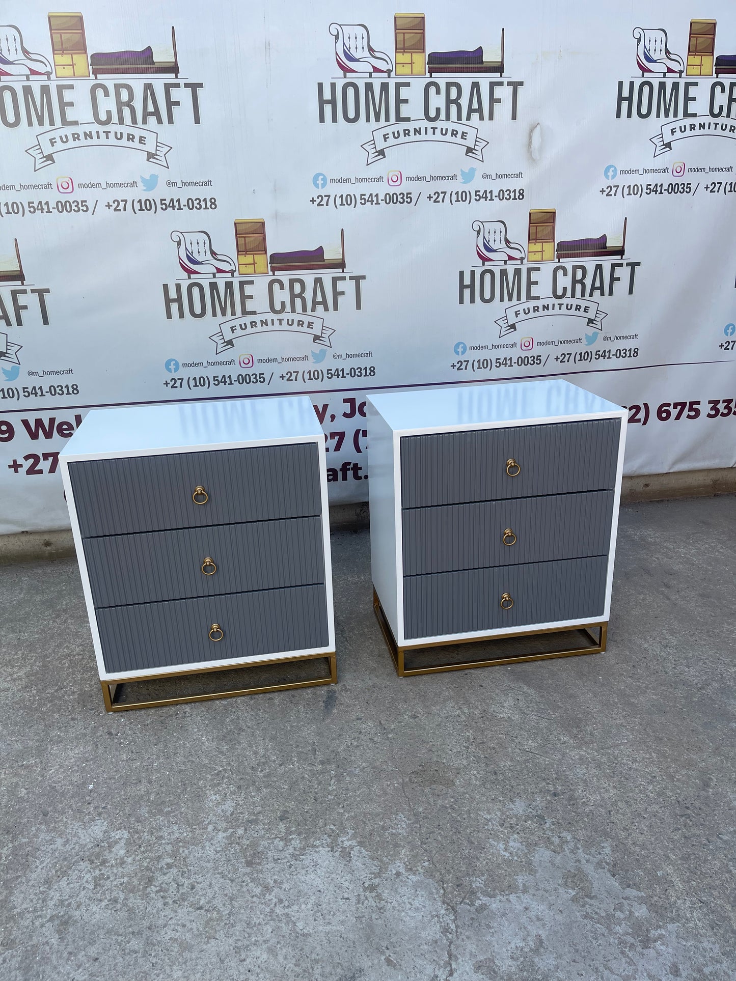 3 Drawer Pedestals