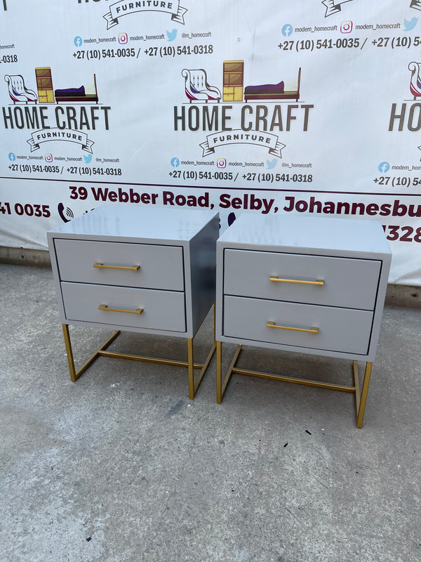 Annie - 2 Drawer Pedestals x 2