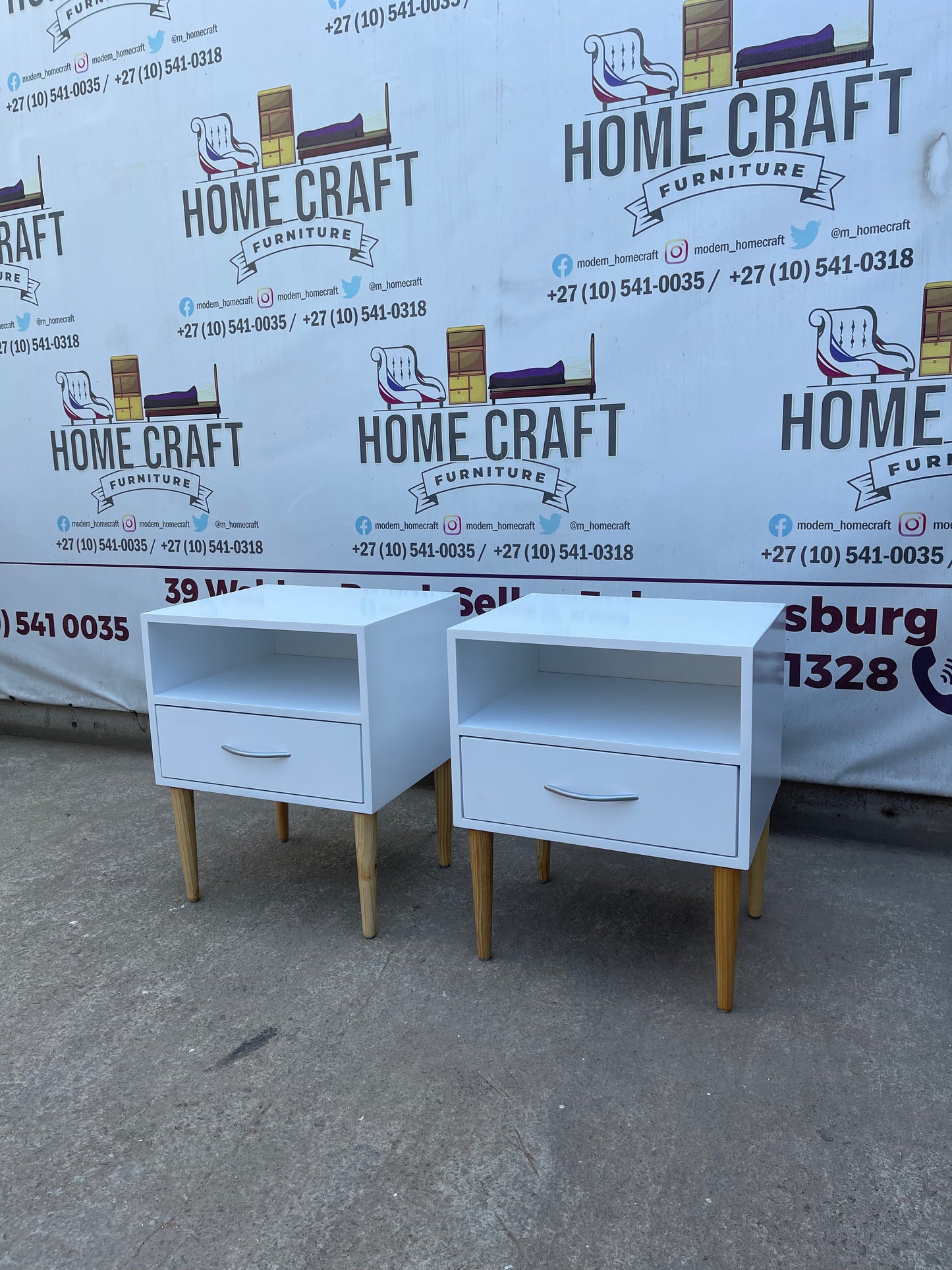 1 Drawer & 1 Shelf Pedestals