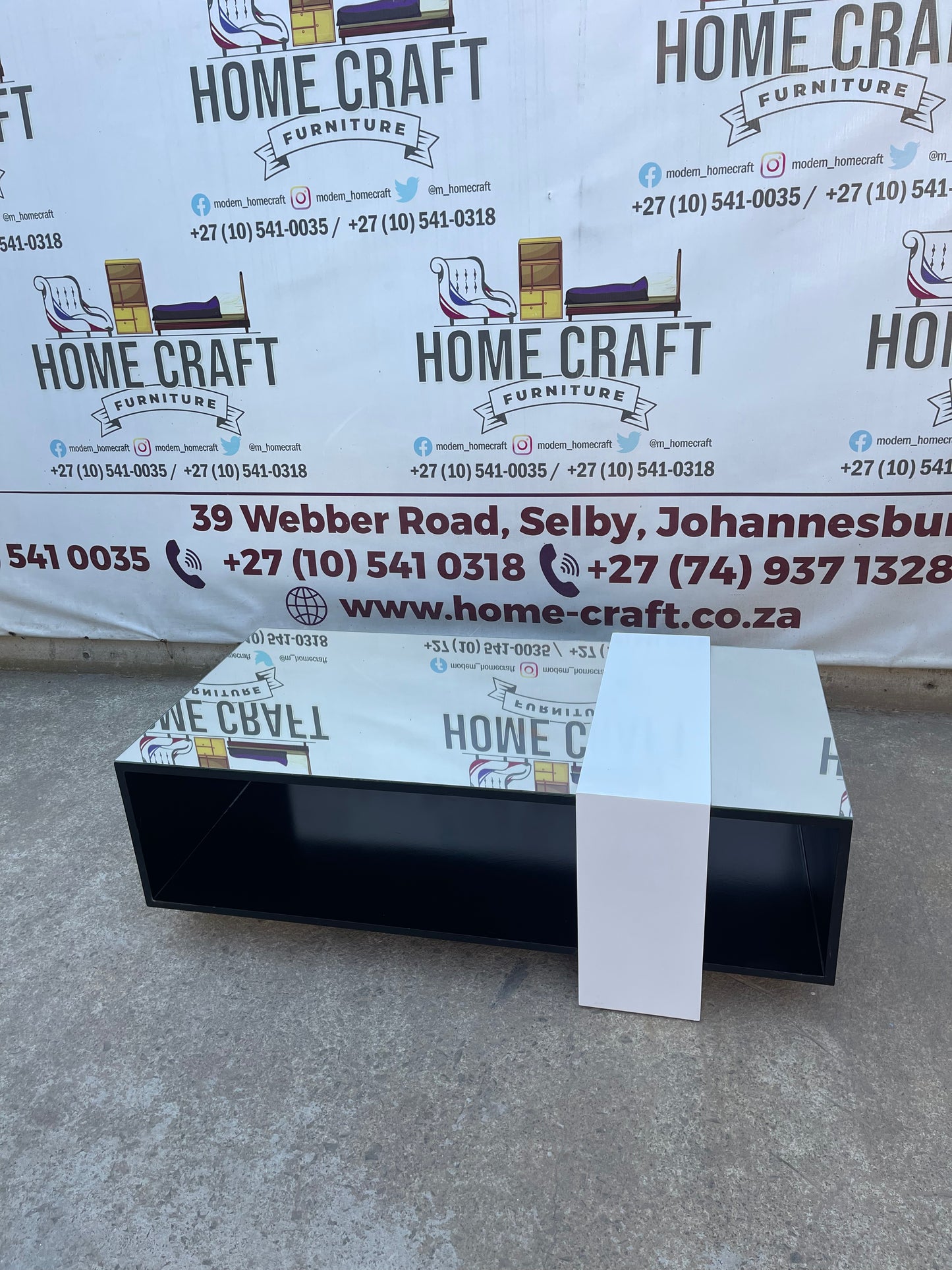 Mirror Top Coffee Table