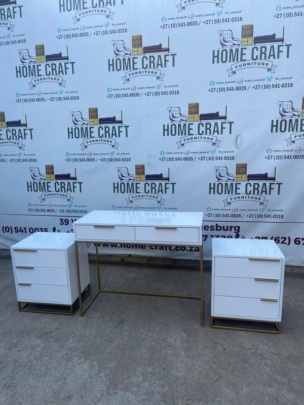 Sofia - 3 Drawer Pedestals & 2 Drawer Dresser